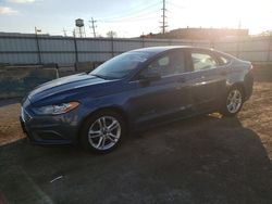 Ford salvage cars for sale: 2018 Ford Fusion SE Hybrid