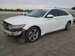 Salvage cars for sale at Fresno, CA auction: 2018 Honda Accord EXL