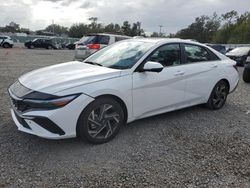 Salvage vehicles for parts for sale at auction: 2024 Hyundai Elantra Limited