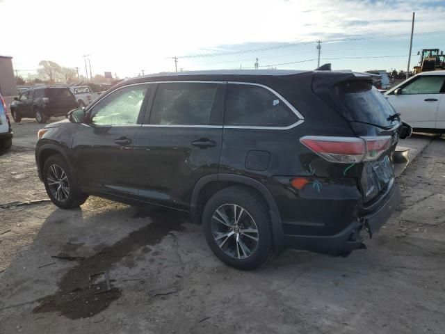 2016 Toyota Highlander XLE