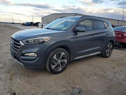 Salvage cars for sale at Haslet, TX auction: 2017 Hyundai Tucson Limited