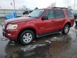 Salvage cars for sale at Littleton, CO auction: 2008 Ford Explorer XLT