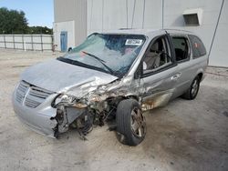 Salvage cars for sale at Apopka, FL auction: 2007 Dodge Grand Caravan SXT