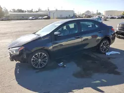 Salvage cars for sale at Martinez, CA auction: 2016 Toyota Corolla L