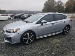 Salvage cars for sale at auction: 2017 Subaru Impreza Sport