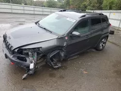 Salvage cars for sale at Shreveport, LA auction: 2018 Jeep Cherokee Trailhawk