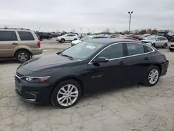 Chevrolet salvage cars for sale: 2018 Chevrolet Malibu LT