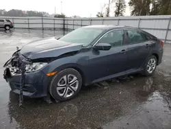 Honda Civic lx Vehiculos salvage en venta: 2016 Honda Civic LX