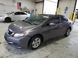 Salvage cars for sale at Martinez, CA auction: 2014 Honda Civic LX