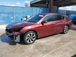 Honda Vehiculos salvage en venta: 2016 Honda Accord EXL