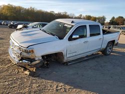 Chevrolet Silverado k1500 ltz salvage cars for sale: 2017 Chevrolet Silverado K1500 LTZ