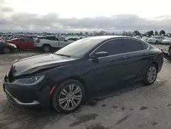 Salvage cars for sale at Sikeston, MO auction: 2016 Chrysler 200 Limited