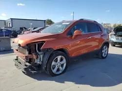 Chevrolet salvage cars for sale: 2016 Chevrolet Trax LTZ