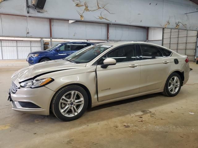 2018 Ford Fusion SE Hybrid