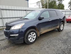 Salvage cars for sale from Copart Gastonia, NC: 2015 Chevrolet Traverse LS