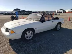 Ford salvage cars for sale: 1992 Ford Mustang LX