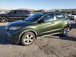 Salvage cars for sale at Las Vegas, NV auction: 2016 Honda HR-V LX