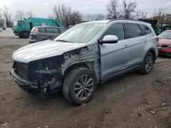 2017 Hyundai Santa FE SE en venta en Baltimore, MD