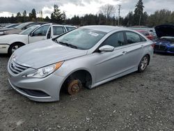 Hyundai salvage cars for sale: 2014 Hyundai Sonata GLS