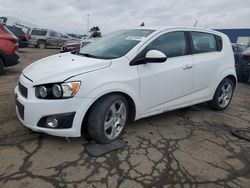 Chevrolet Sonic salvage cars for sale: 2015 Chevrolet Sonic LTZ