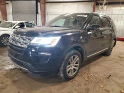 Ford Explorer xlt salvage cars for sale: 2018 Ford Explorer XLT