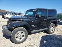 Jeep Wrangler Sahara salvage cars for sale: 2014 Jeep Wrangler Sahara