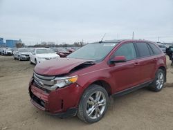 Salvage cars for sale at Des Moines, IA auction: 2013 Ford Edge SEL