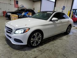 Salvage cars for sale from Copart Martinez, CA: 2017 Mercedes-Benz C 300 4matic