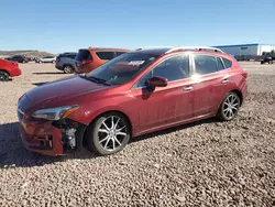 Subaru Impreza Limited salvage cars for sale: 2019 Subaru Impreza Limited