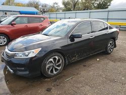 Salvage cars for sale at Wichita, KS auction: 2017 Honda Accord EXL