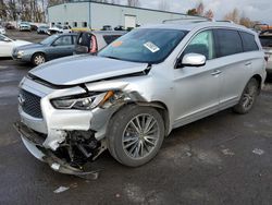 Salvage cars for sale at Portland, OR auction: 2017 Infiniti QX60