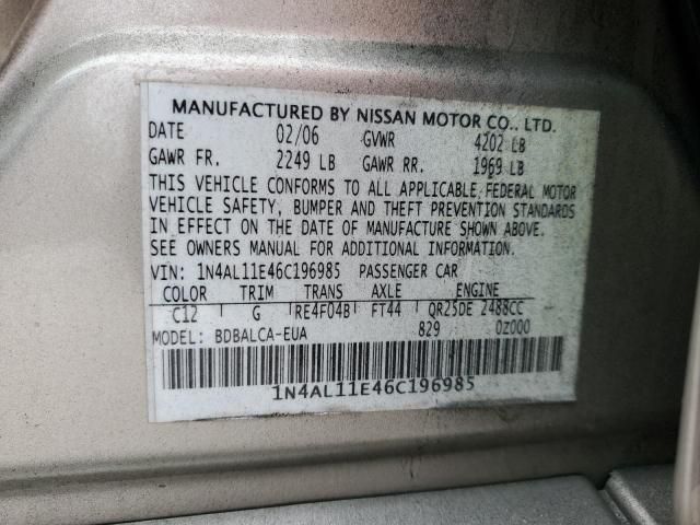 2006 Nissan Altima S