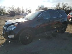 Salvage cars for sale from Copart Baltimore, MD: 2017 Chevrolet Equinox LT