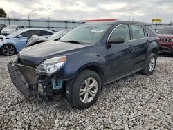 Salvage cars for sale from Copart Cahokia Heights, IL: 2017 Chevrolet Equinox LS