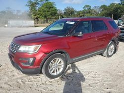 Salvage cars for sale at Fort Pierce, FL auction: 2016 Ford Explorer XLT