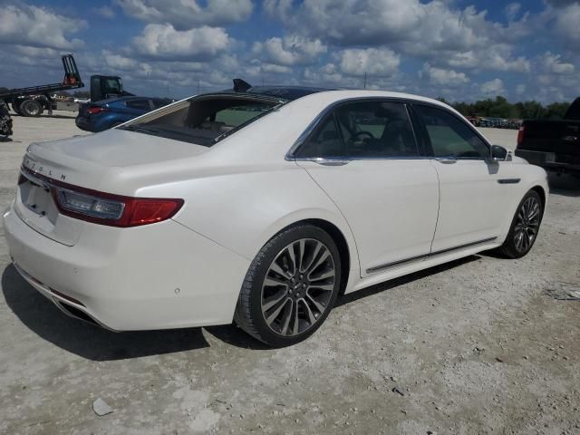 2018 Lincoln Continental Reserve