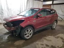 Salvage cars for sale at Ebensburg, PA auction: 2016 Ford Escape Titanium