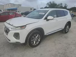 Hyundai salvage cars for sale: 2019 Hyundai Santa FE SE