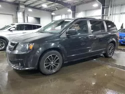 Salvage cars for sale at Ham Lake, MN auction: 2017 Dodge Grand Caravan GT