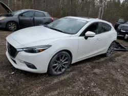 Mazda salvage cars for sale: 2018 Mazda 3 Grand Touring