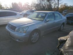 Salvage cars for sale from Copart Baltimore, MD: 2001 Lexus LS 430