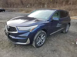 Salvage cars for sale at Marlboro, NY auction: 2021 Acura RDX Technology