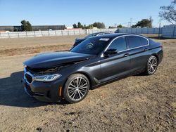 Salvage cars for sale at American Canyon, CA auction: 2021 BMW 530 I