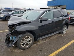 Salvage cars for sale at auction: 2017 Chevrolet Equinox LT