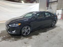 Ford salvage cars for sale: 2020 Ford Fusion Titanium