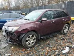 Compre carros salvage a la venta ahora en subasta: 2009 Acura MDX Technology