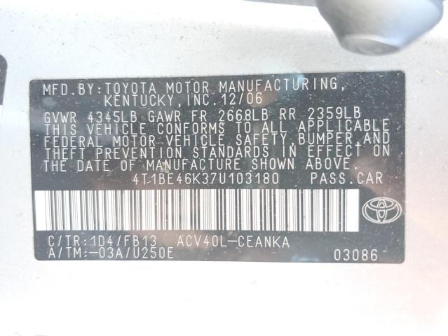 2007 Toyota Camry CE