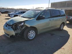 Salvage cars for sale at Fredericksburg, VA auction: 2009 Toyota Sienna CE