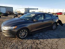 Ford Vehiculos salvage en venta: 2017 Ford Fusion SE Hybrid