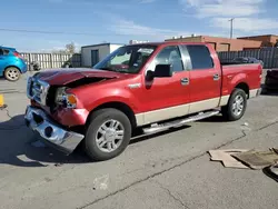 Salvage cars for sale from Copart Anthony, TX: 2007 Ford F150 Supercrew